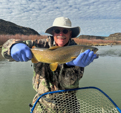 December fly fishing san juan river