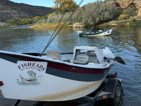 Large high side drift boat
